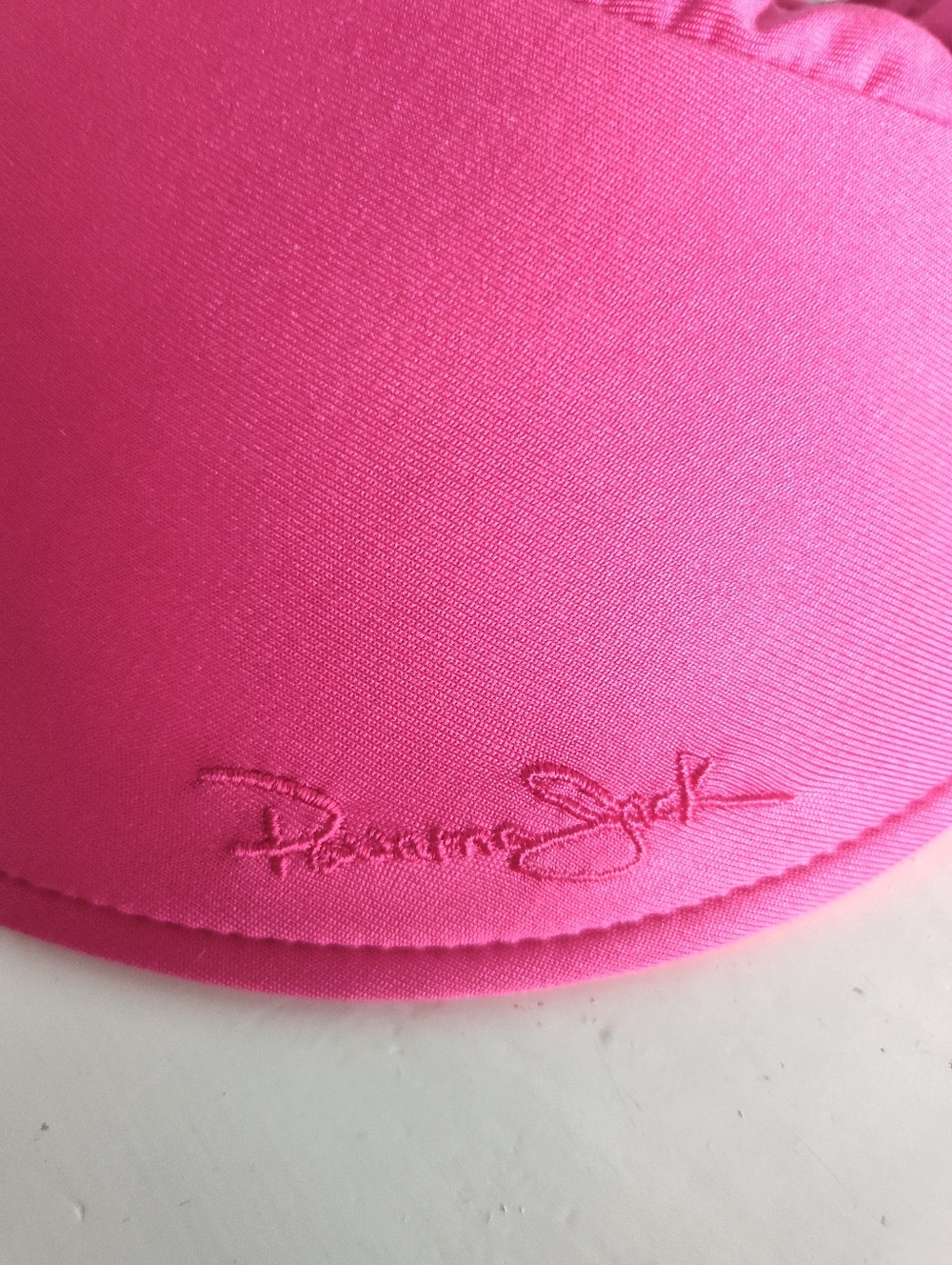 NWT Panama Jack Women's Hot Pink Fuchsia Sun Visor Waterproof Hat | Adjustable - Picture 4 of 6